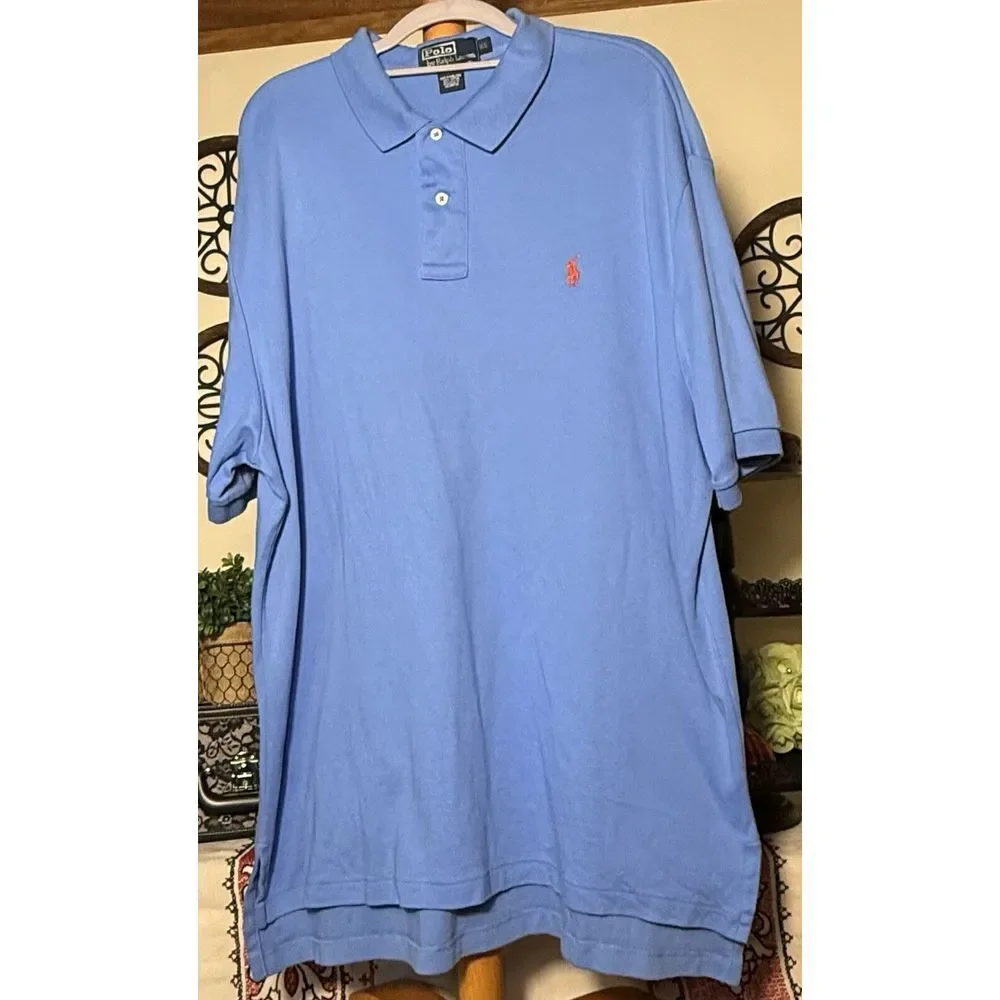 Ralph Lauren RLX NWT$110 & Polo Men's XL Shirt Blues Golf Casual‎ Work Set Of 2